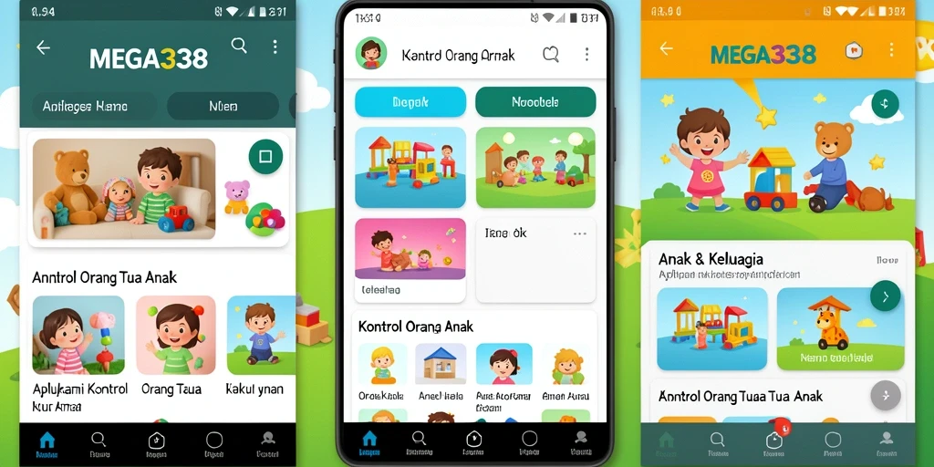 Antarmuka MEGA338 yang sederhana dan fungsional.