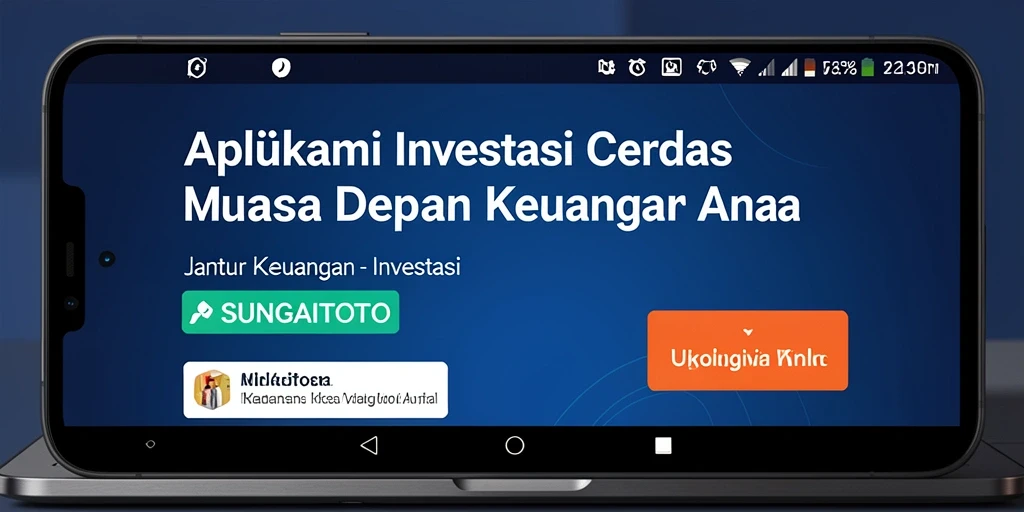 Tampilan antarmuka SUNGAITOTO yang menarik dan fungsional.